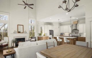 Den facing Kitchen
